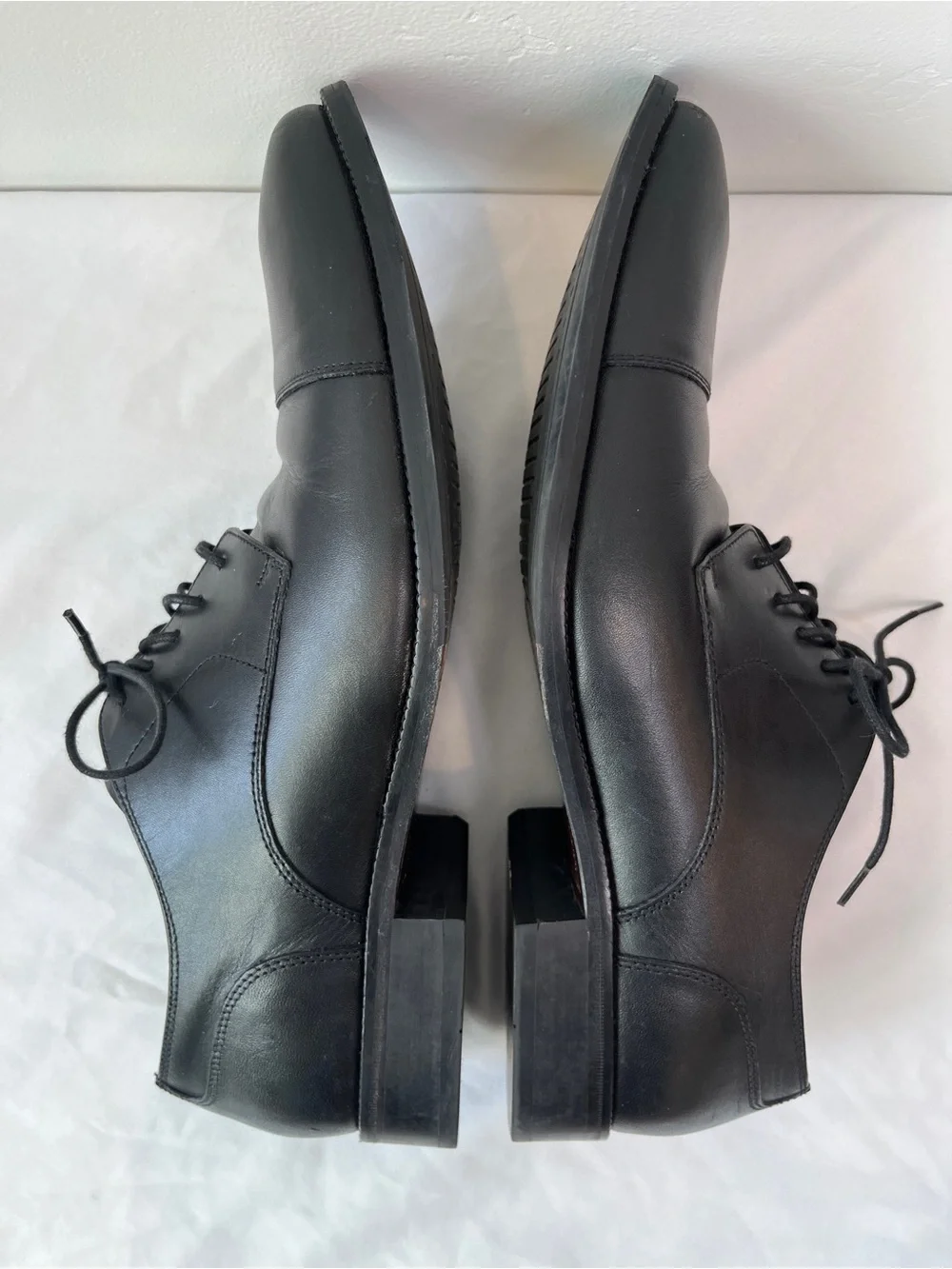 Cole Haan Lenox Hill Cap Toe Oxford Black Leather Dress Shoes Mens 11 M UK 10